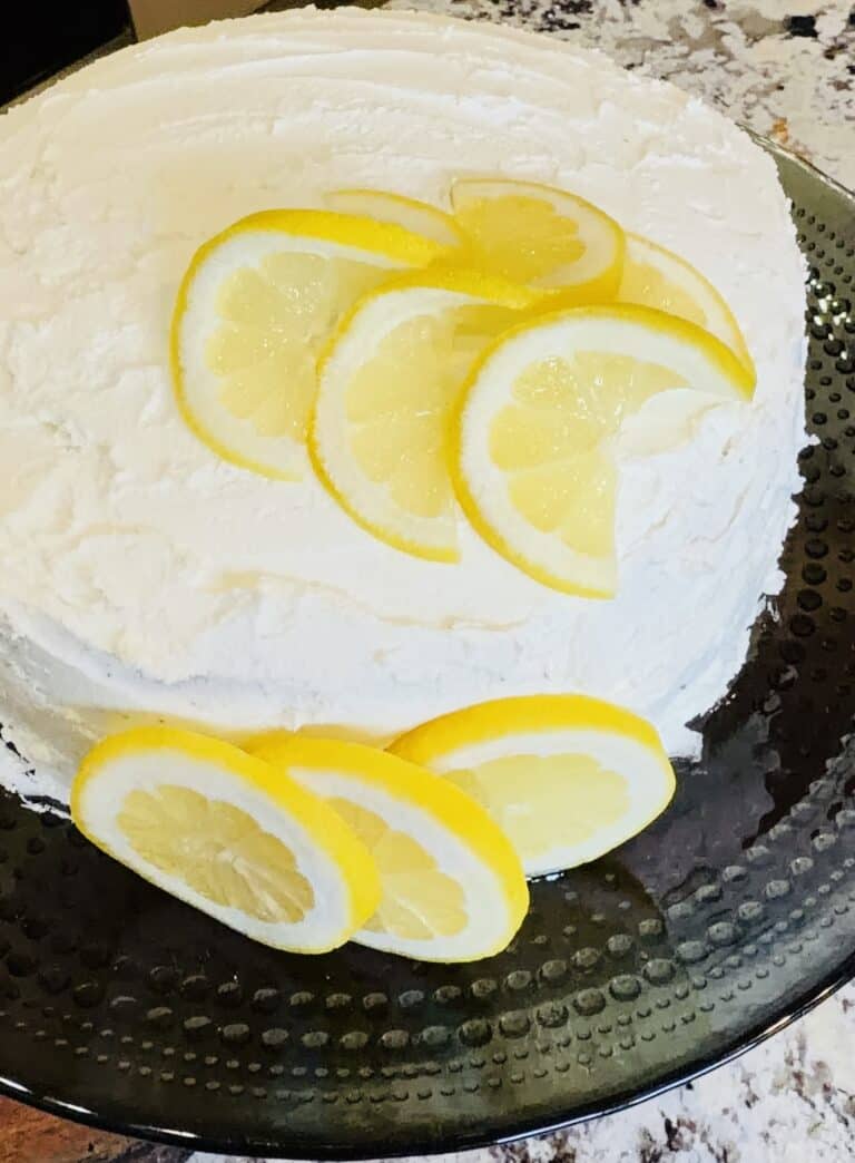 Lemon Sour Cream Cake